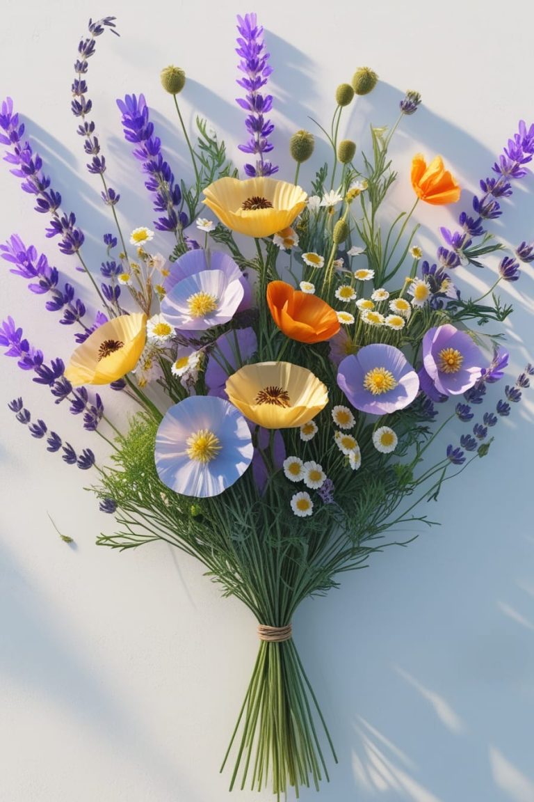 Roses with Baby’s Breath